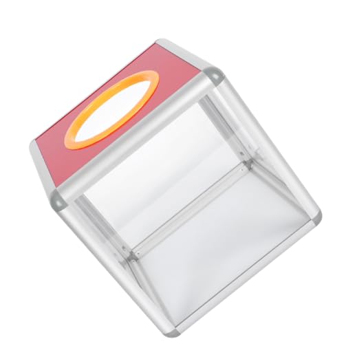 GLEAVI Transparenter Roter Raffle Ballot Box für Partys Aufbewahrungsbox für Spenden Spiele und Abstimmungen Vielseitig Einsetzbar für Veranstaltungen und Versammlungen GLEAVI Transparenter Roter Raffle Ballot Box für Partys Aufbewahrungsbox für Spenden Spiele und Abstimmungen Vielseitig Einsetzbar für Veranstaltungen und Versammlungen von GLEAVI