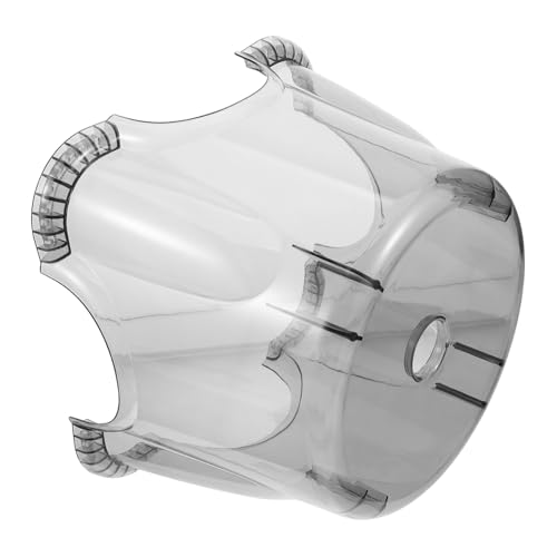 GLEAVI Transparenter Rutschfester Toilettenhocker aus Stabiler Multifunktionshocker für Erwachsene und Fußschemel und Sitzhocker Kompakt Pflegeleicht Belastbar für Badezimmer und Alltag von GLEAVI