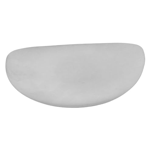 GLEAVI Unregelmäßiges Design für Desserts Kuchen und Fruchtplatten für Partys Zuhause und Camping Retro Silber von GLEAVI