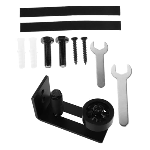 GLEAVI Verstellbare Bodenführung für Schiebetüren mit Kombinationsmöglichkeiten Wackelfreier Stopper Robuste Konstruktion für Barn Door Hardware Einfache Montage Geräuscharm Kompatibel von GLEAVI