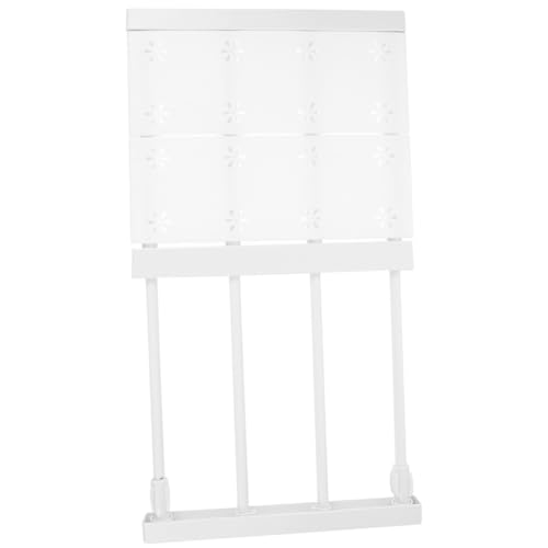 GLEAVI Verstellbares Teleskop Spannregal Kleiderschrank Organizer aus Carbonstahl und Erweiterbares Schrankregal für Schuhe Kleidung und Taschen Einfach zu Montierendes von GLEAVI