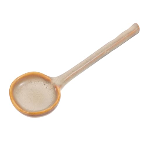 GLEAVI Keramik-kaffeelöffel Kochlöffel Aus Porzellan Keramik-joghurtlöffel Puddinglöffel Suppenlöffel Salatlöffel Müslilöffel Wan-löffel Eislöffel Küchenutensilien von GLEAVI