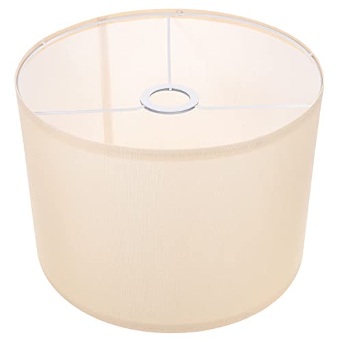 GLEAVI Vintage Lampenschirm aus Leinen Dekorativer Lampenschirm für Tisch Steh und Wandleuchten Warmes Licht für Schlafzimmer und Wohnzimmer von GLEAVI