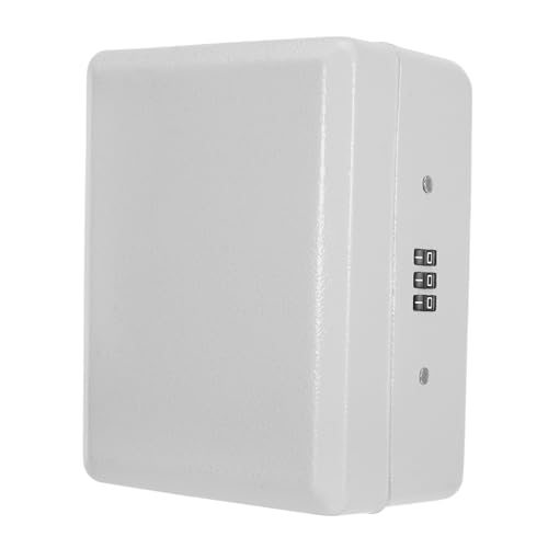 GLEAVI Wandmontierte Schlüsselbox mit Code Vielseitiger Schlüsselorganisator Sichere Schlüsselaufbewahrung für Zuhause und Büro Moderne Design Schlüsselverwaltung für Schlüssel und Robust von GLEAVI