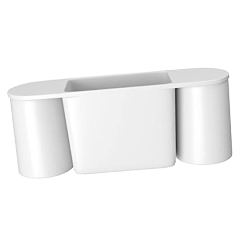 GLEAVI Wandmontierter Magnetischer Zahnbürstenhalter mit Becher und Ablage Praktische Aufbewahrung für Zahnbürsten und Mundspülbecher für Badezimmer Selbstklebend Staubgeschützt GLEAVI Wandmontierter Magnetischer Zahnbürstenhalter mit Becher und Ablage Praktische Aufbewahrung für Zahnbürsten und Mundspülbecher für Badezimmer Selbstklebend Staubgeschützt von GLEAVI