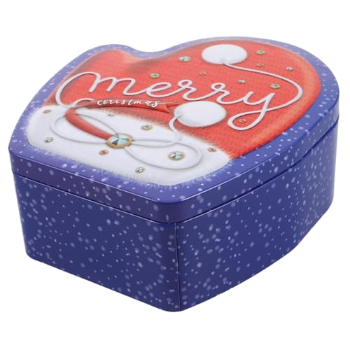 GLEAVI Weihnachtliche Weißblech-dose für Kekse Handschuhförmig mit Deckel Langlebige Metall-aufbewahrungsbox für Süßigkeiten Festliche Geschenkverpackung und Dekoration GLEAVI Weihnachtliche Weißblech-dose für Kekse Handschuhförmig mit Deckel Langlebige Metall-aufbewahrungsbox für Süßigkeiten Festliche Geschenkverpackung und Dekoration von GLEAVI