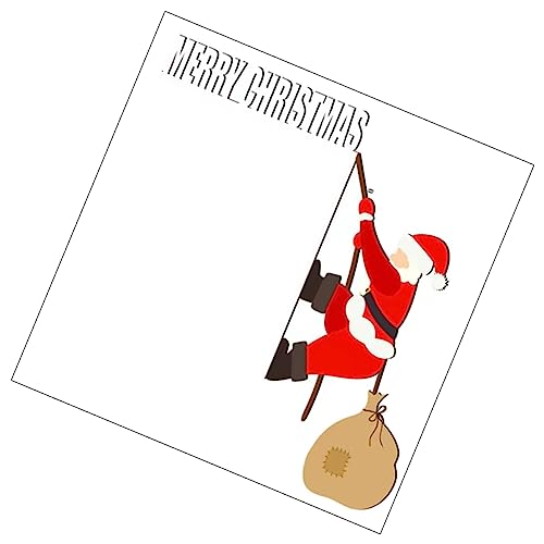 GLEAVI Weihnachts Türrahmen Dekoration aus Holz Santa Claus Ornament für Festliche Kreative Eckschild Deko für Türen und Wände für Partys und GLEAVI Weihnachts Türrahmen Dekoration aus Holz Santa Claus Ornament für Festliche Kreative Eckschild Deko für Türen und Wände für Partys und von GLEAVI
