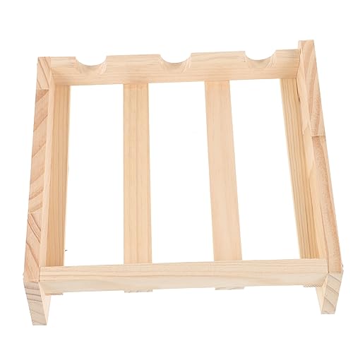 GLEAVI Weinregal aus Holz Rustikaler Weinflaschenhalter für Flaschen Stilvolles Weinpräsentationsregal für Wohnzimmer und Gastronomie Langlebig und Verarbeitet GLEAVI Weinregal aus Holz Rustikaler Weinflaschenhalter für Flaschen Stilvolles Weinpräsentationsregal für Wohnzimmer und Gastronomie Langlebig und Verarbeitet von GLEAVI