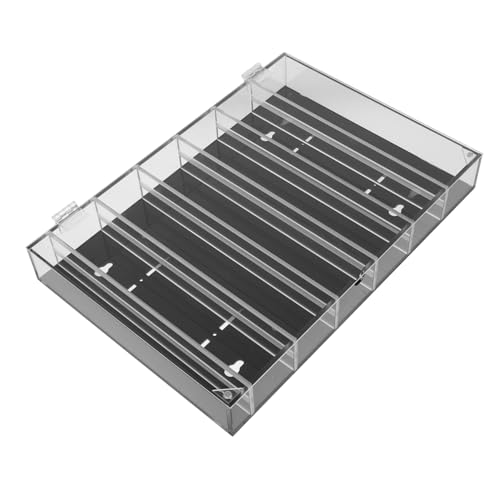 GLEAVI Werkzeug-Displaybox Vitrine Vitrine Edelstein Vitrine Wand Vitrine Miniatur -Vitrine Spielzeugauto-Display Arbeitsvitrine Miniaturgehäuse Miniaturtransportfall Acryl Schwarz GLEAVI Werkzeug-Displaybox Vitrine Vitrine Edelstein Vitrine Wand Vitrine Miniatur -Vitrine Spielzeugauto-Display Arbeitsvitrine Miniaturgehäuse Miniaturtransportfall Acryl Schwarz von GLEAVI