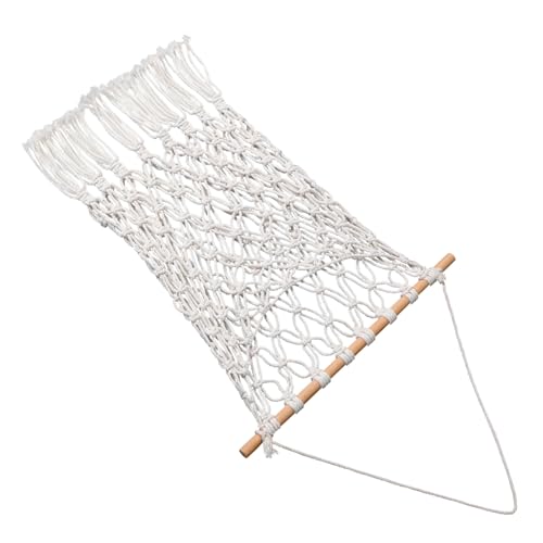 GLEAVI Woven Cotton Rope Wall Hanging Storage Net Bag für Kinderzimmer Multifunktionale Organizer für Bücher und Dekoration Design für Aufgeräumte Umgebung GLEAVI Woven Cotton Rope Wall Hanging Storage Net Bag für Kinderzimmer Multifunktionale Organizer für Bücher und Dekoration Design für Aufgeräumte Umgebung von GLEAVI