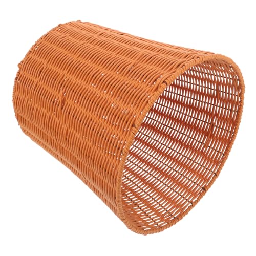 GLEAVI Woven Waste Basket aus Imitations Rattan Vielseitiger Aufbewahrungskorb für Müll und Papier Eleganter und Leichter Abfallkorb für Schlafzimmer Badezimmer und Wohnzimmer GLEAVI Woven Waste Basket aus Imitations Rattan Vielseitiger Aufbewahrungskorb für Müll und Papier Eleganter und Leichter Abfallkorb für Schlafzimmer Badezimmer und Wohnzimmer von GLEAVI