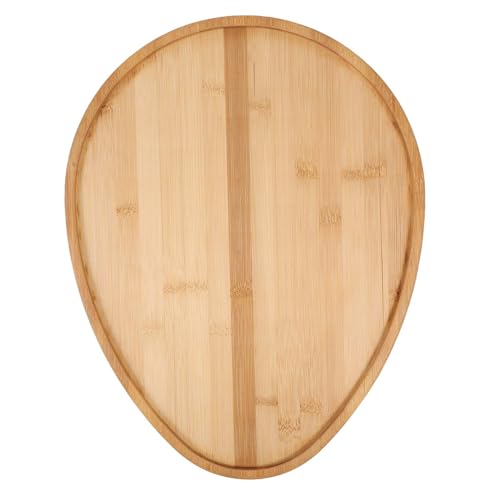 GLEAVI eiförmiges Tablett Holzplatten Osterholzplatte -Wurstbretter Ostern Essenstablett Servierbrett aus Holz -Serviertabletts Ostern-Essenstabletts Brown GLEAVI eiförmiges Tablett Holzplatten Osterholzplatte -Wurstbretter Ostern Essenstablett Servierbrett aus Holz -Serviertabletts Ostern-Essenstabletts Brown von GLEAVI