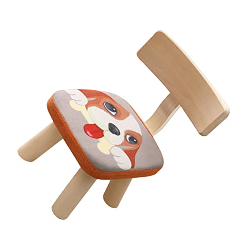GLEAVI im Rückenlehne Kinderstühle klein Kinderhocker Stuhl Kindergartenhocker Anti-Fall-Stuhl Kinderhockerstuhl Kinderstuhl -Rückenstuhl Rückenstuhl für Kind Schwamm von GLEAVI