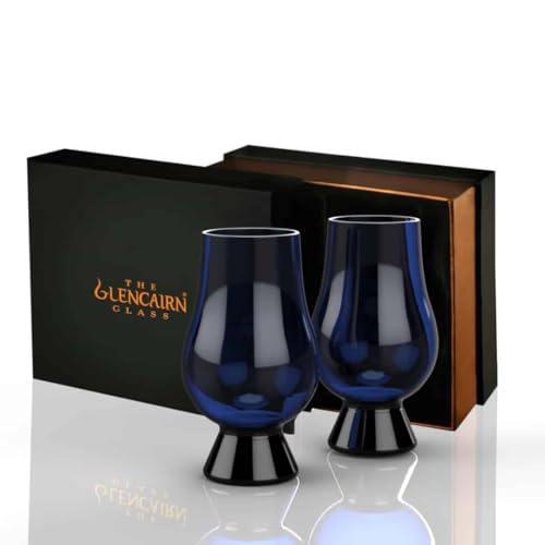 Blaue Glencairn Whisky Gläser Im 2er-Set In Präsentbox Blaue Glencairn Whisky Gläser Im 2er-Set In Präsentbox von GLENCAIRN