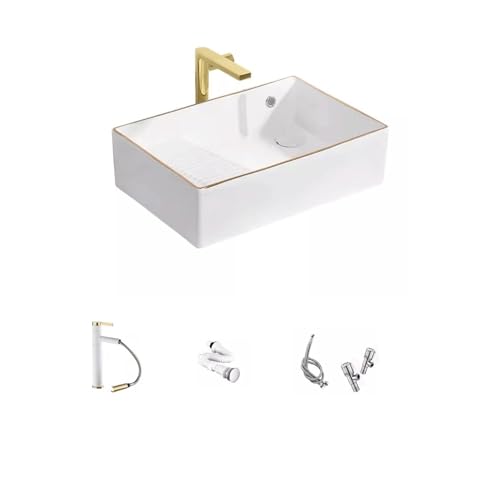 Badezimmerwaschbecken, Leichtes Luxus-Aufsatzwaschbecken, Seitlicher Abfluss, Keramikwaschbecken, Phnom Penh, Kleines Apartmentwaschbecken, Waschtisch, Schüsselwaschbecke Badezimmerwaschbecken, Leichtes Luxus-Aufsatzwaschbecken, Seitlicher Abfluss, Keramikwaschbecken, Phnom Penh, Kleines Apartmentwaschbecken, Waschtisch, Schüsselwaschbecke von GLETSF