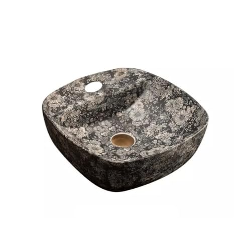 GLETSF Badezimmerwaschbecken Aufsatzwaschbecken Keramik Outdoor Retro Aufsatzwaschbecken Waschbecken Home Badezimmer Waschbecken Einzelwaschbecken Balkonwaschbecken-One Color-A GLETSF Badezimmerwaschbecken Aufsatzwaschbecken Keramik Outdoor Retro Aufsatzwaschbecken Waschbecken Home Badezimmer Waschbecken Einzelwaschbecken Balkonwaschbecken-One Color-A von GLETSF