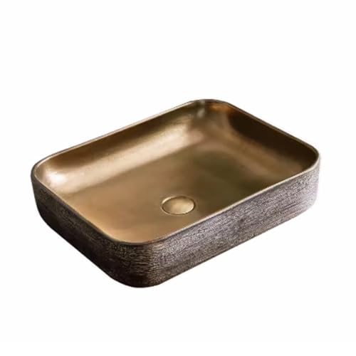 GLETSF Badezimmerwaschbecken Aufsatzwaschbecken Kreatives Waschbecken Retro Aufsatzwaschbecken Innenhof-Poolwaschbecken Balkonwaschbecken Haushaltswaschbecken-One Color-A GLETSF Badezimmerwaschbecken Aufsatzwaschbecken Kreatives Waschbecken Retro Aufsatzwaschbecken Innenhof-Poolwaschbecken Balkonwaschbecken Haushaltswaschbecken-One Color-A von GLETSF