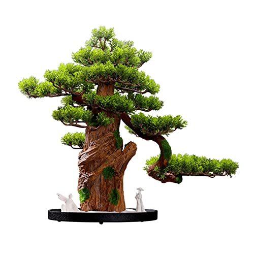 GLETSF Gefälschte Pflanzen Indoor Simulation Willkommen Kiefer Bonsai Desktop Große Baumpflanze Topfpflanze Home Wohnzimmer Büro Desktop Bonsai Baum Dekor Ornament Künstliche Pflanze GLETSF Gefälschte Pflanzen Indoor Simulation Willkommen Kiefer Bonsai Desktop Große Baumpflanze Topfpflanze Home Wohnzimmer Büro Desktop Bonsai Baum Dekor Ornament Künstliche Pflanze von GLETSF