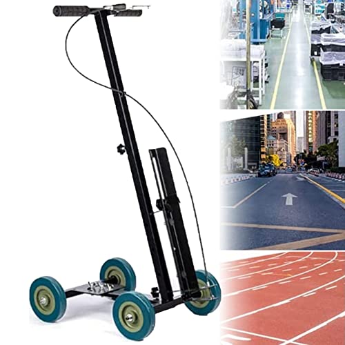 GLETSF Hand-Push-Spurmarkierungsapplikator, Multifunktions, Markierungswerkzeuge, Spurmarkierungsapplikator, Farblinienmarkierungsausrüstung Für Straßen- Oder Grasmarkierungspai von GLETSF