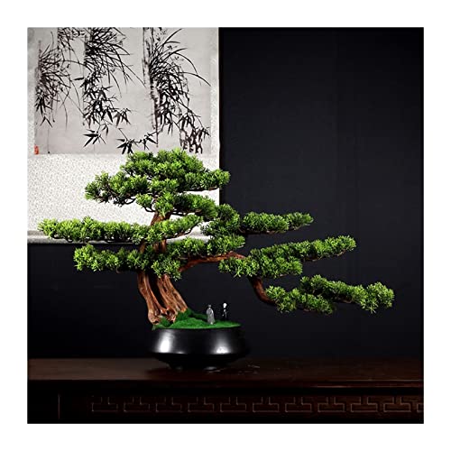 GLETSF Künstlicher Bonsai-Kieferbaum, Künstliche Topfpflanze, Schreibtisch-Display, Gefälschter Baum, Topf-Ornamente Für Zuhause, Büro, Bücherregal, Zimmerdekoration, Künstliche GLETSF Künstlicher Bonsai-Kieferbaum, Künstliche Topfpflanze, Schreibtisch-Display, Gefälschter Baum, Topf-Ornamente Für Zuhause, Büro, Bücherregal, Zimmerdekoration, Künstliche von GLETSF