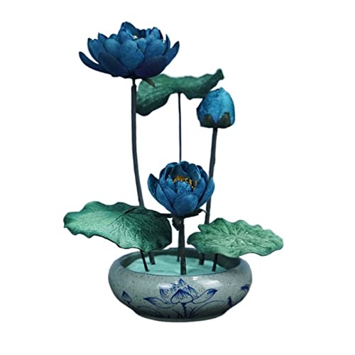 GLETSF Pflanze Kunstblumen Handgefertigte Kunstblume Bonsai Zen Lotus Dekoration Esstisch Wohnzimmer Dekoration Kunstblume Mit Keramik Blumentopf Kunstblumen GLETSF Pflanze Kunstblumen Handgefertigte Kunstblume Bonsai Zen Lotus Dekoration Esstisch Wohnzimmer Dekoration Kunstblume Mit Keramik Blumentopf Kunstblumen von GLETSF