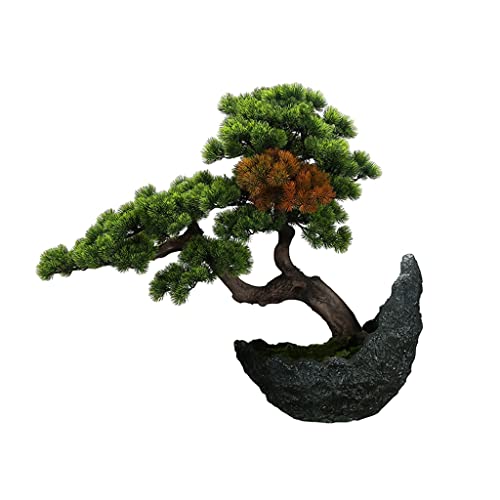 GLETSF Pflanzensimulation Bonsai Cliff Cypress Begrüßung Kiefer Grüne Pflanze Bonsai Home Wohnzimmer Büro Desktop Veranda Dekoration GLETSF Pflanzensimulation Bonsai Cliff Cypress Begrüßung Kiefer Grüne Pflanze Bonsai Home Wohnzimmer Büro Desktop Veranda Dekoration von GLETSF