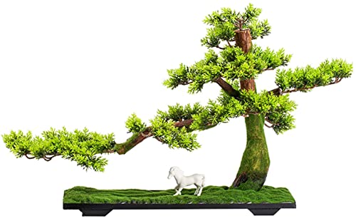 GLETSF Simulation Willkommen Kiefer Bonsai Ornamente Künstliche Bonsai Baum Pflanze Indoor Home Office Dekoration Desktop Ornamente GLETSF Simulation Willkommen Kiefer Bonsai Ornamente Künstliche Bonsai Baum Pflanze Indoor Home Office Dekoration Desktop Ornamente von GLETSF