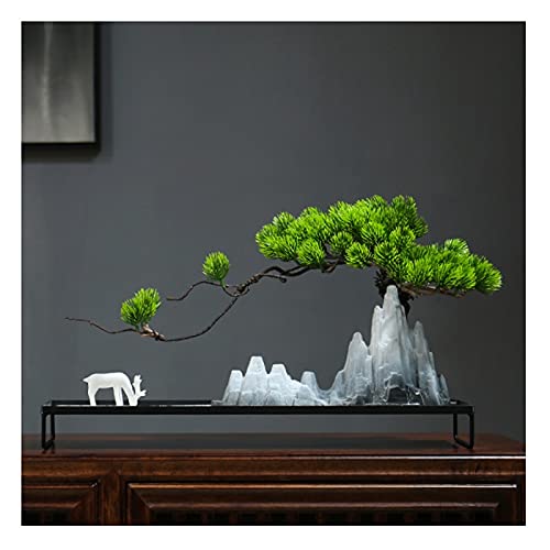 GLETSF Simulationsbaum Künstlicher Baum Bonsai-Landschaft Bonsai-Dekoration Steingarten Einige Zweige Können Angepasst Werden Weißer Keramik-Hirsch Wohnzimmer- Und Büro-Desktop-Dekor GLETSF Simulationsbaum Künstlicher Baum Bonsai-Landschaft Bonsai-Dekoration Steingarten Einige Zweige Können Angepasst Werden Weißer Keramik-Hirsch Wohnzimmer- Und Büro-Desktop-Dekor von GLETSF