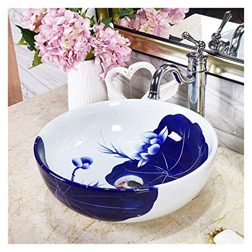 GLETSF Waschbecken Für Badezimmer, Aufsatzwaschbecken, Aufsatzwaschbecken, 40 X 15 cm, Porzellan-Keramik-Waschbecken, Badezimmerwaschbecken GLETSF Waschbecken Für Badezimmer, Aufsatzwaschbecken, Aufsatzwaschbecken, 40 X 15 cm, Porzellan-Keramik-Waschbecken, Badezimmerwaschbecken von GLETSF