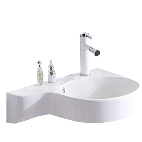 GLETSF Waschtische & Waschtische Badezimmerwaschbecken Wandwaschbecken Keramik-Eckwaschtisch Toilettenartikel Für Zuhause Leicht Zu Reinigen Platzsparendes Geschenk GLETSF Waschtische & Waschtische Badezimmerwaschbecken Wandwaschbecken Keramik-Eckwaschtisch Toilettenartikel Für Zuhause Leicht Zu Reinigen Platzsparendes Geschenk von GLETSF