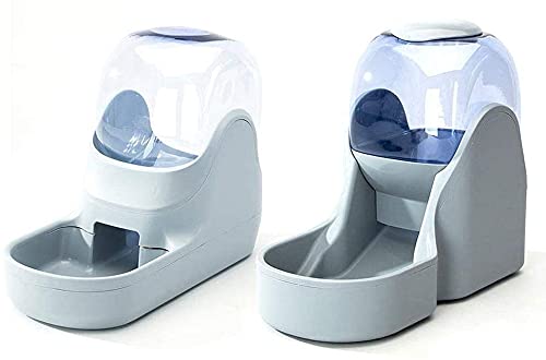 Automatischer Futter Und Wasserspender FüR Katzen Und Hunde, 3.8 L,Futterautomat Katze,Hund SchüSsel,1* Water Dispenser And 1 * Pet Automatic Feeder Automatischer Futter Und Wasserspender FüR Katzen Und Hunde, 3.8 L,Futterautomat Katze,Hund SchüSsel,1* Water Dispenser And 1 * Pet Automatic Feeder von GLFDYC