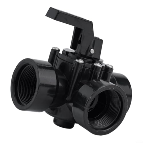 1 x 12,7 cm 3-Wege-Ventil für Wasserspiele 4517 Modell für Spas einfache Kontrolle des Wasserflusses 1 x 12,7 cm 3-Wege-Ventil für Wasserspiele 4517 Modell für Spas einfache Kontrolle des Wasserflusses von GLFLOW