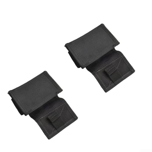 12 Stück verstellbare Tauchgewichtstaschen für seitlich montierte Fliegenjacke Tankzubehör, Wasserleckloch Design für Drainage, starkes Nylon und Polyester, 2 kg Kapazität (2 Stück) von GLFLOW