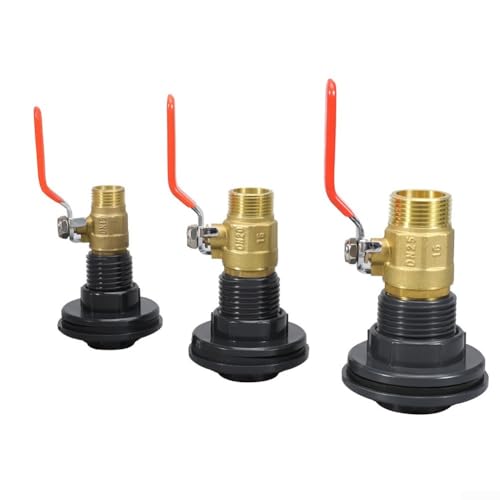 12 Zoll für BSP Außengewinde Messing Kugelhahn, optimiert für Hochdruck- und flexible Installation (1/2 Zoll) von GLFLOW