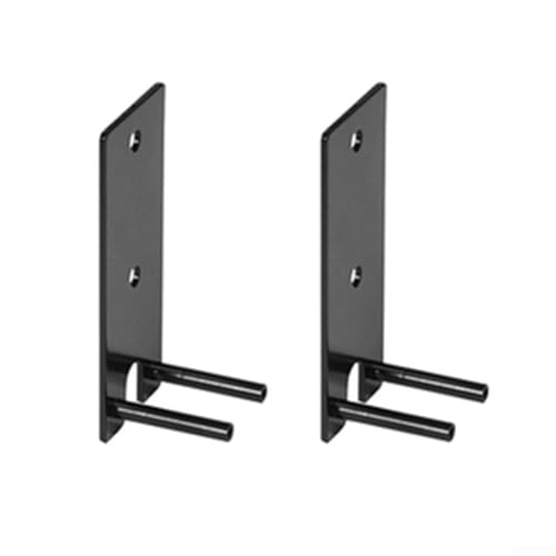 2 Sets Wandhalterungen für Bose Lifestyle 650 Surround Sound Lautsprecher Installation mit Dual-Schraubbefestigung für langfristige Stabilität (schwarz) von GLFLOW