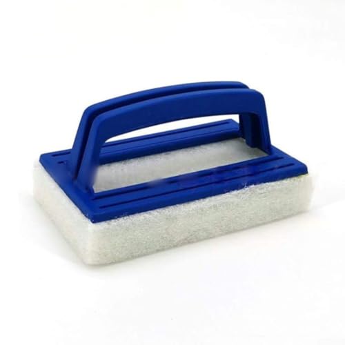 2 Stück Pool-Scheuerbürste mit starken Schwamm-Pads für die Reinigung von Poolfliesen, Fugenmörtel, Badezimmer, Vinylfolien und Küchenoberflächen von GLFLOW