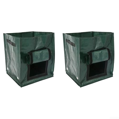 2 x einfache Transport-Pflanzsäcke mit Sichtfenster zur Überwachung des Pflanzenwachstums 2 x einfache Transport-Pflanzsäcke mit Sichtfenster zur Überwachung des Pflanzenwachstums von GLFLOW