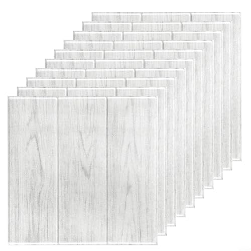 20 x 3D-Wandaufkleber, weiche PE-Schaumstoffplatten für Dekoration und Geräuschreduzierung (E) von GLFLOW