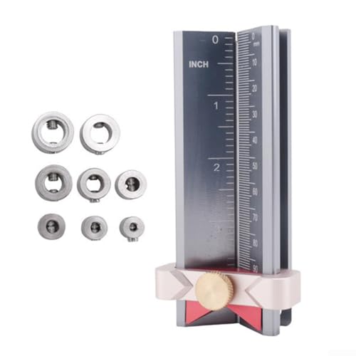3 in 1 Messwerkzeug für Holzbearbeitung mit verstellbarem Design und integriertem Magnet für Stabilität von GLFLOW