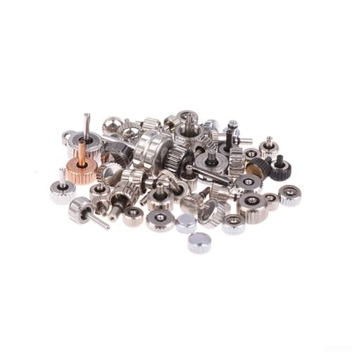50100-teiliges Uhren-Demontageteile und Reparaturzubehör-Set für DIY-Uhren-Wartung und handgefertigte Projekte (50 Stück) von GLFLOW