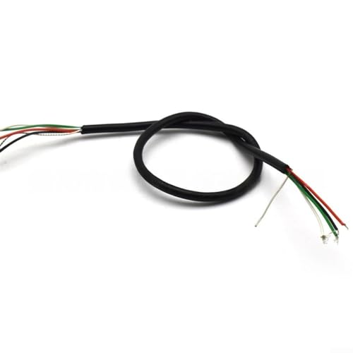 Abgeschirmter 4-Leiter-Tonabnehmerdraht für Gitarren-Schaltungsanschluss mit überlegener Geräuschunterdrückung und flexiblem Design Abgeschirmter 4-Leiter-Tonabnehmerdraht für Gitarren-Schaltungsanschluss mit überlegener Geräuschunterdrückung und flexiblem Design von GLFLOW