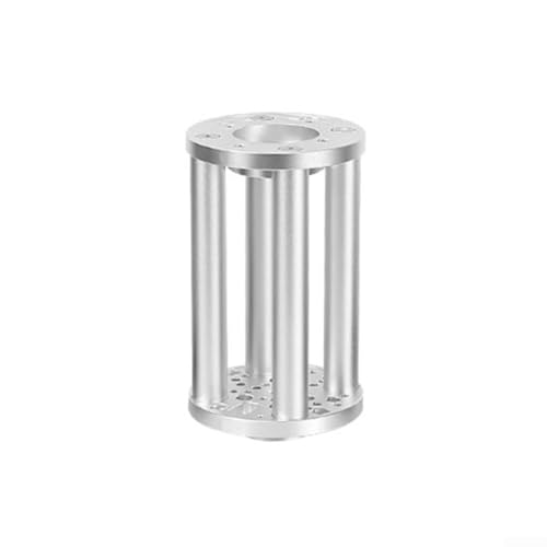 Astronomisches Teleskop Stativ Booster Abschnitt Verlängerung für EQ3 EQ5 Äquatorialmodelle, Aluminiumlegierung gebaut mit 200 mm/300 mm verstellbarer Höhe für verbesserte Stabilität (200 mm Silber) Astronomisches Teleskop Stativ Booster Abschnitt Verlängerung für EQ3 EQ5 Äquatorialmodelle, Aluminiumlegierung gebaut mit 200 mm/300 mm verstellbarer Höhe für verbesserte Stabilität (200 mm Silber) von GLFLOW