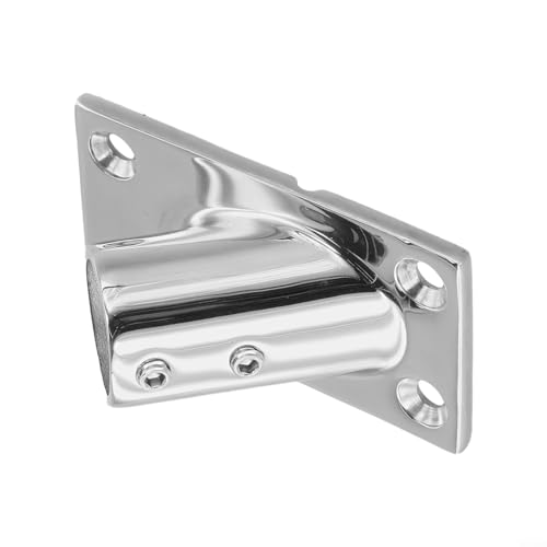 Boots-Handlaufrohr 22 mm Durchmesser mit rechteckigem Boden aus 316 Edelstahl für zuverlässige Unterstützung und Sicherheit auf See (45°) von GLFLOW