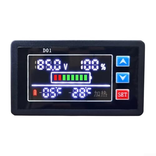 Digitaler Spannungs- und Stromzähler für DC9V 100V Netzteile mit Datenschutz- und Alarmfunktionen Digitaler Spannungs- und Stromzähler für DC9V 100V Netzteile mit Datenschutz- und Alarmfunktionen von GLFLOW