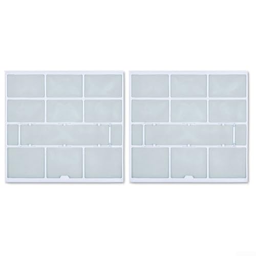Effizienter Staubfilter für Midea Hualing Klimaanlage, hält die Raumluft (28,2 x 26,5 cm) von GLFLOW