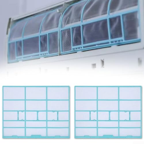 Effizienter Staubfilter für Midea Hualing Klimaanlage, hält die Raumluft (37,7 x 29,4 cm) von GLFLOW