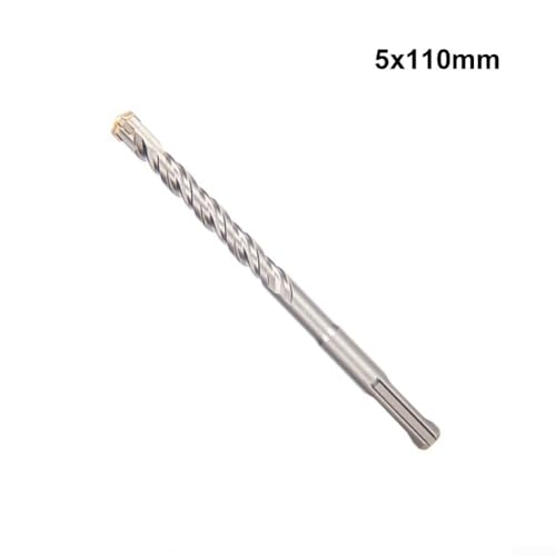 Effizienter Vollhartmetall-Steinbohrer für SDS Plus für harte Bohraufgaben (5 x 110 mm) von GLFLOW