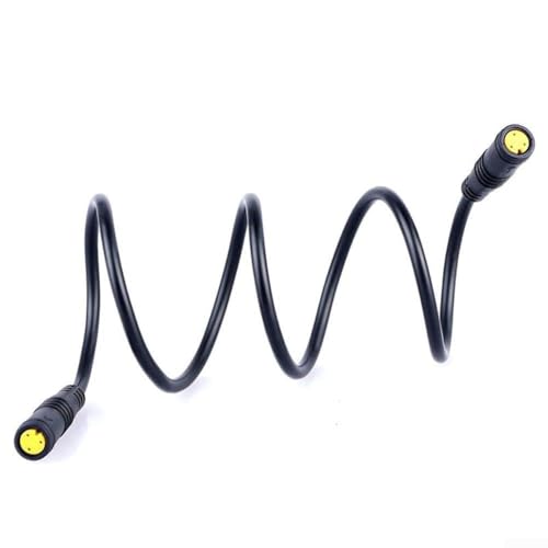 Elektrofahrrad 3 Pin Wasserdicht Verlängerungskabel Optimaler Stecker für Gasgriff und Sensoren (Zwei Buchsen) von GLFLOW