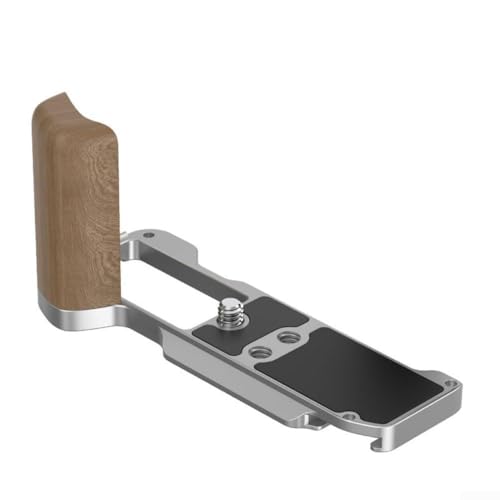 Erleben Sie verbesserte Kontrolle mit dem leichten L-förmigen Handgriff und Schnellspanner für Fujifilm XM5 (Silber) von GLFLOW