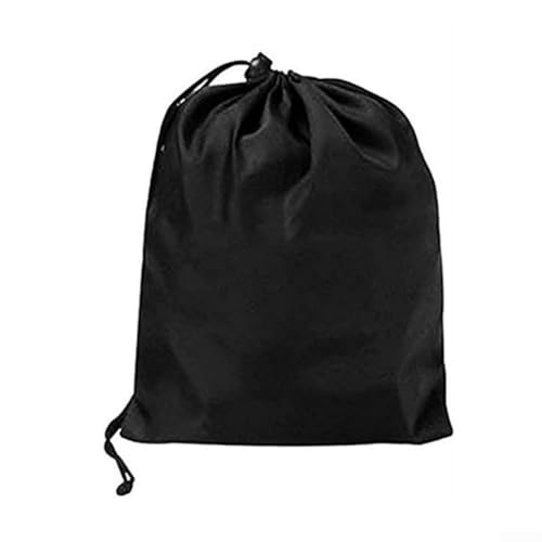 Feuerstelle Unterstand 420D Polyester Wasserdicht Abdeckung Outdoor Herd Schutz Winddicht Staubdicht Strapazierfähig mit Seitentasche Schwarz Mehrere Größen (S) von GLFLOW